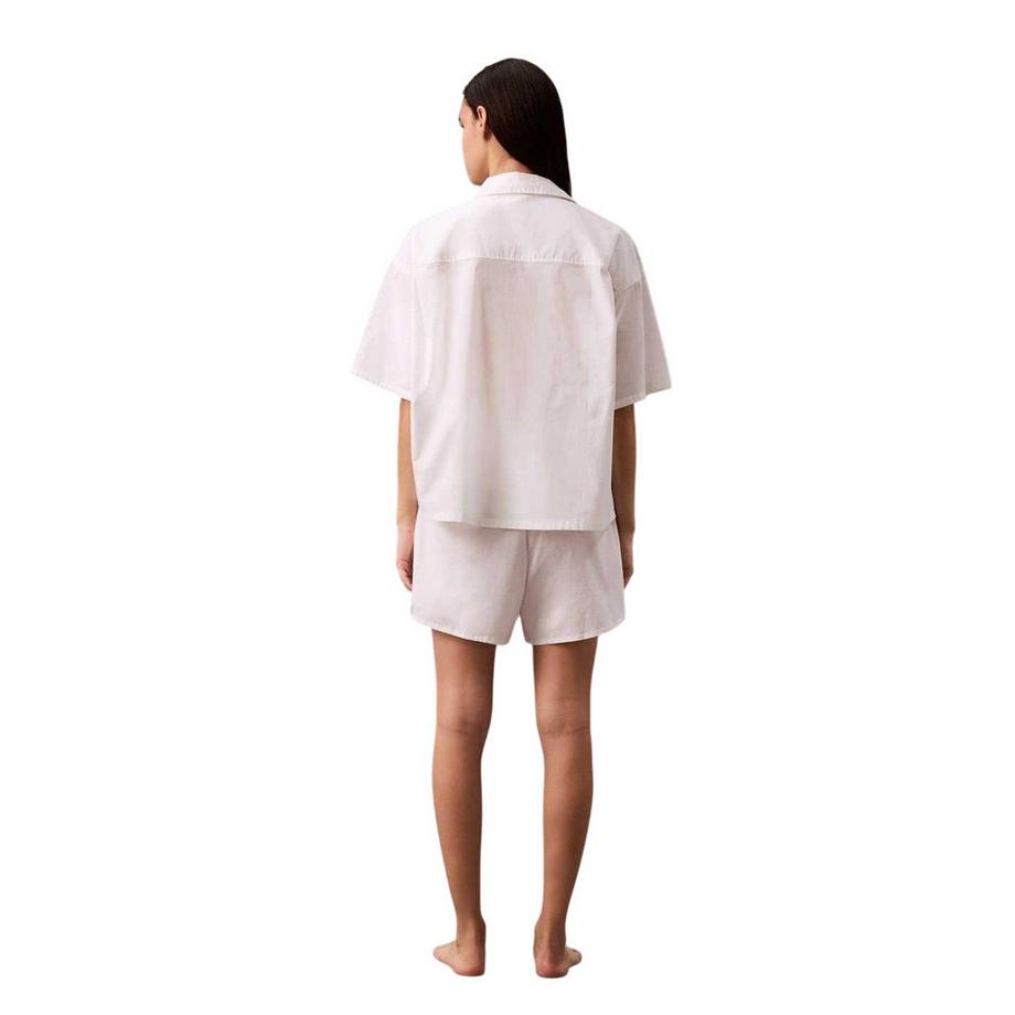 Calvin Klein Chemise Coupe Décontractée Manches Courtes Larges  