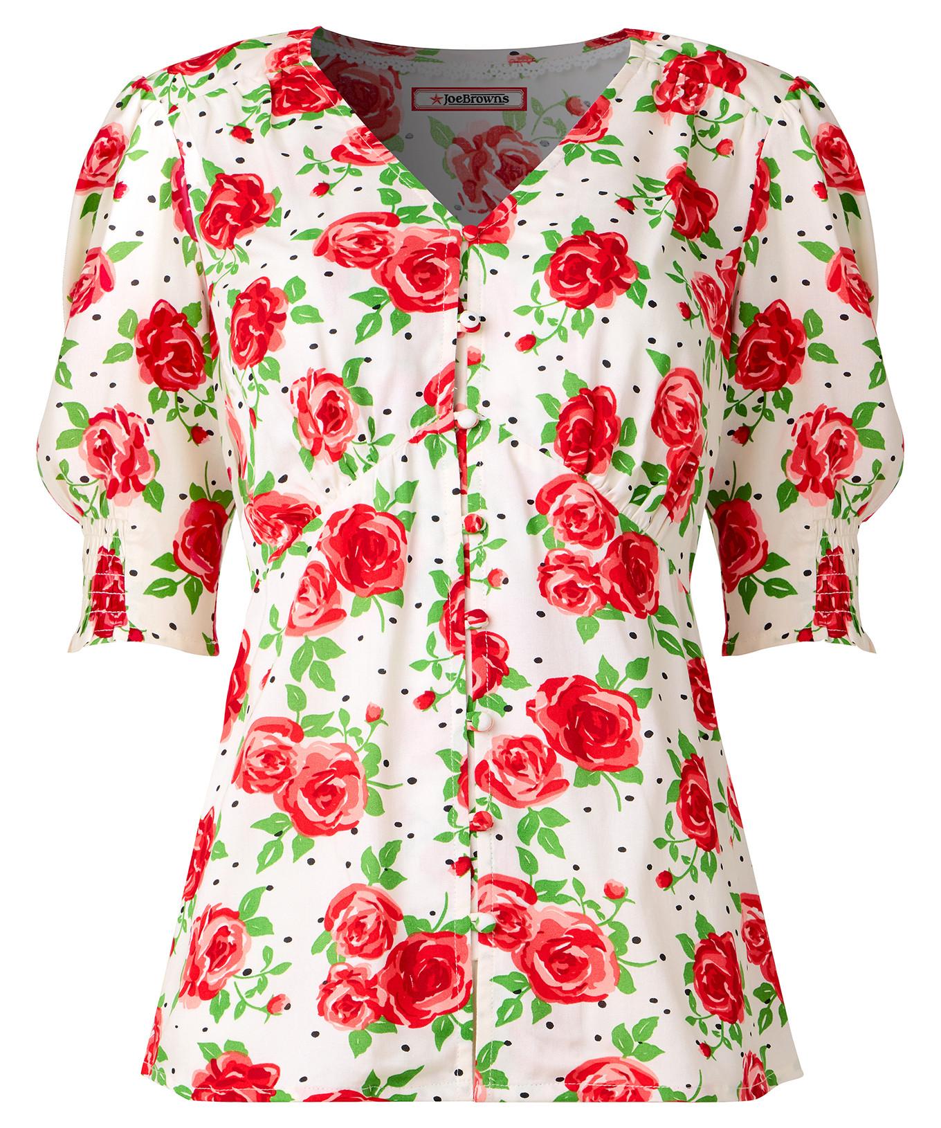 Joe Browns  Rose Pintuck Bluse 