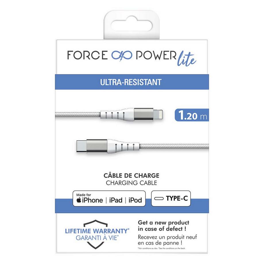 Force Power  Cavo USB C/Lightning 