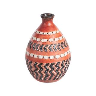 Beliani Vase décoratif en Terre cuite Boho KUMU  