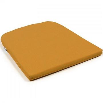 Coussin de jardin pour chaise de jardin Net jaune