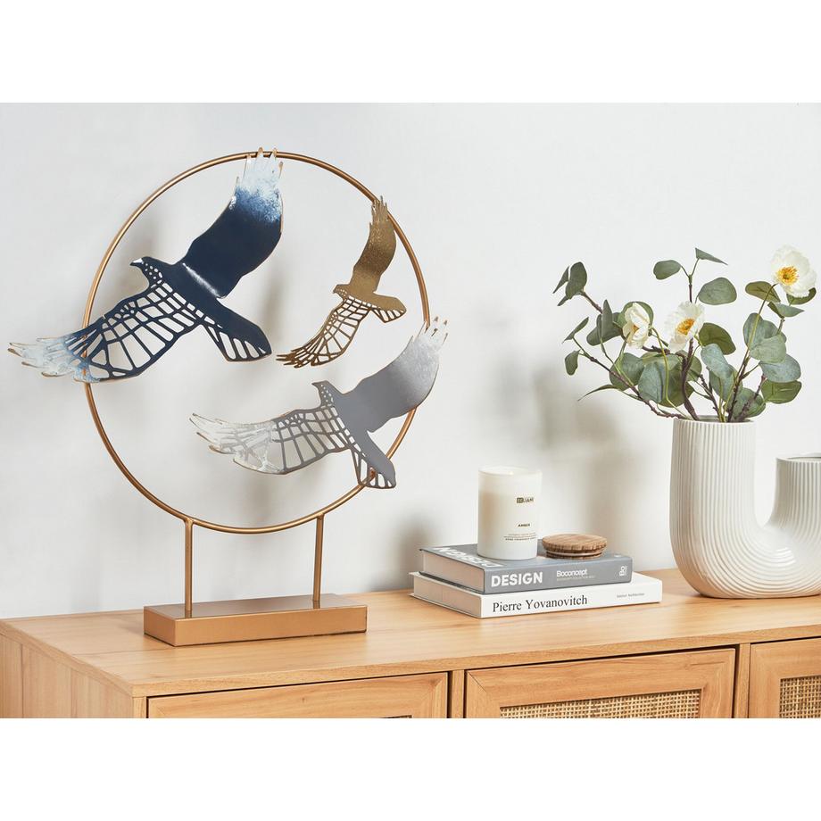 Beliani Dekofigur aus Eisen Modern SAMARIUM  