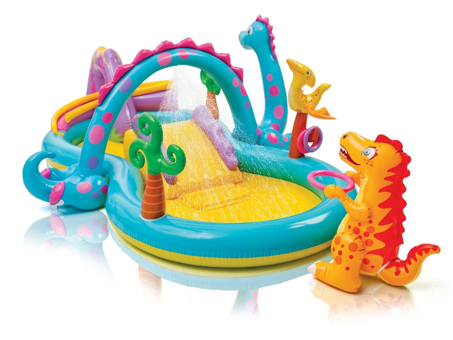 B2X  Aufblasbarer Dinosaurier-Spielplatz 