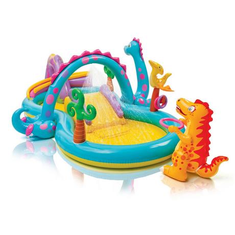 B2X  Aufblasbarer Dinosaurier-Spielplatz 