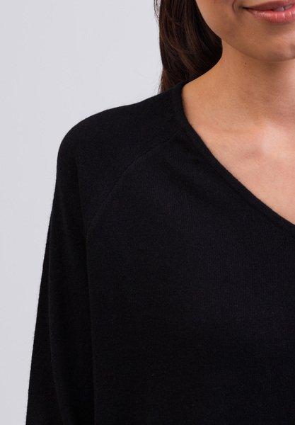 CASH-MERE.CH  Pullover mit Seitenschlitzen 