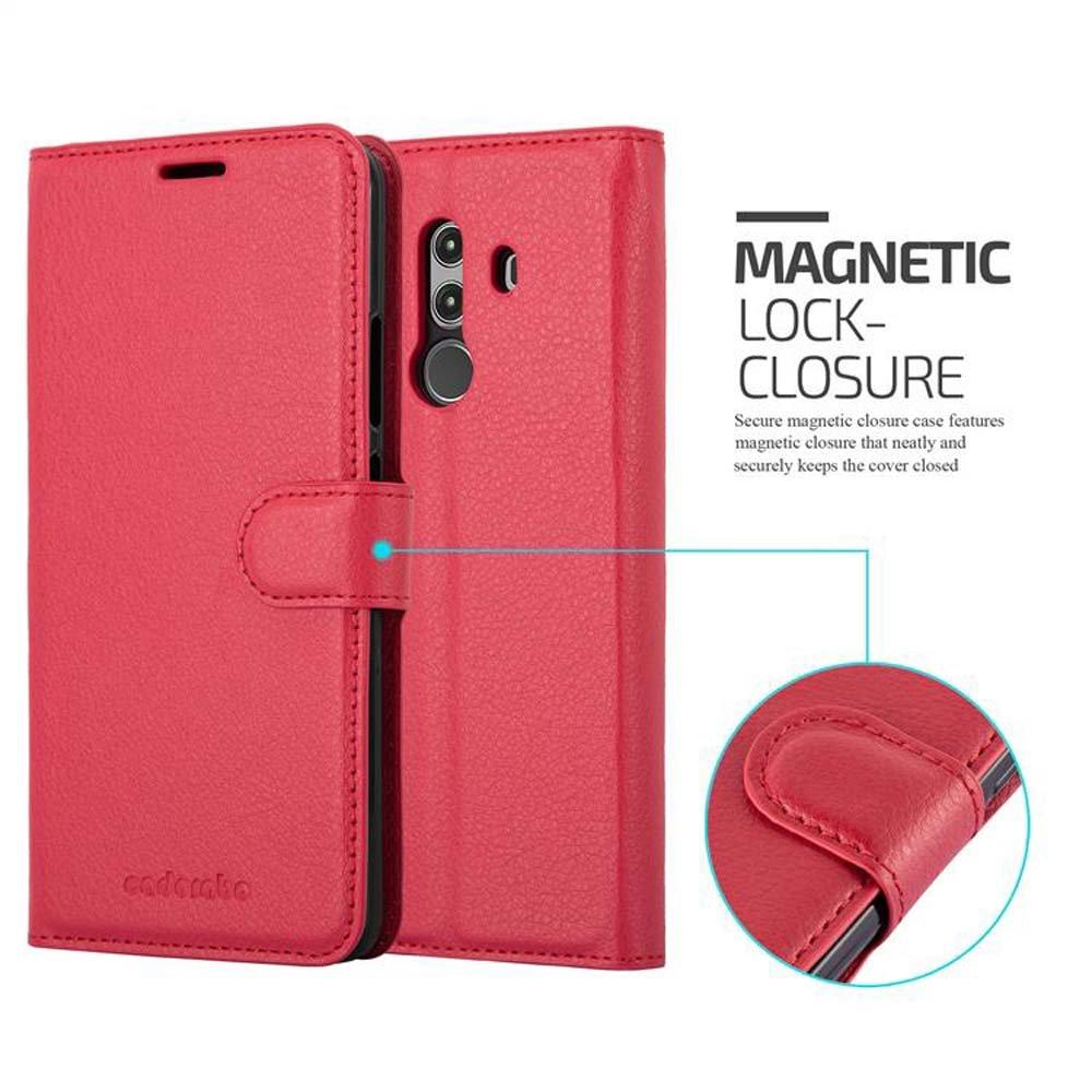 Cadorabo  Housse compatible avec Huawei MATE 10 PRO - Coque de protection avec fermeture magnétique, fonction de support et compartiment pour carte 