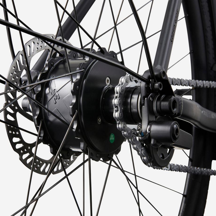 BTWIN  Citybike mit elektronischer Unterstützung Aluminiumrahmen 