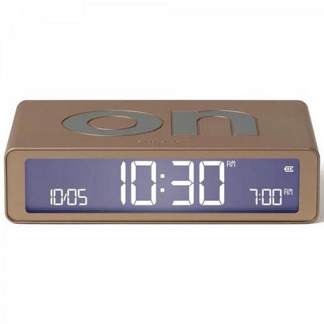 LEXON Lexon Flip Classic Funk Wecker Gold  