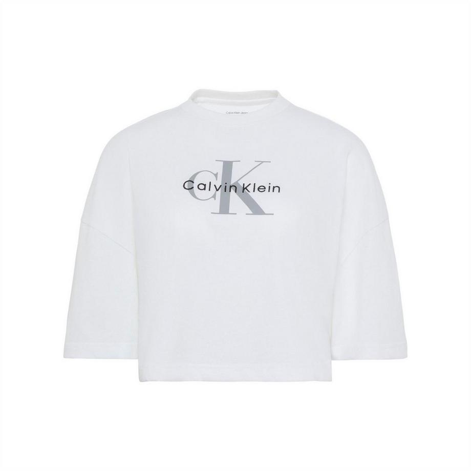 Kurzes T-Shirt, Übergroß