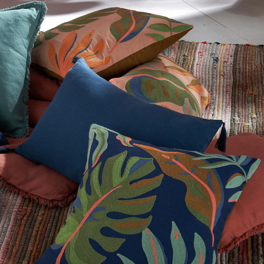 La Redoute Intérieurs Joao Housse de Coussin Brodé  