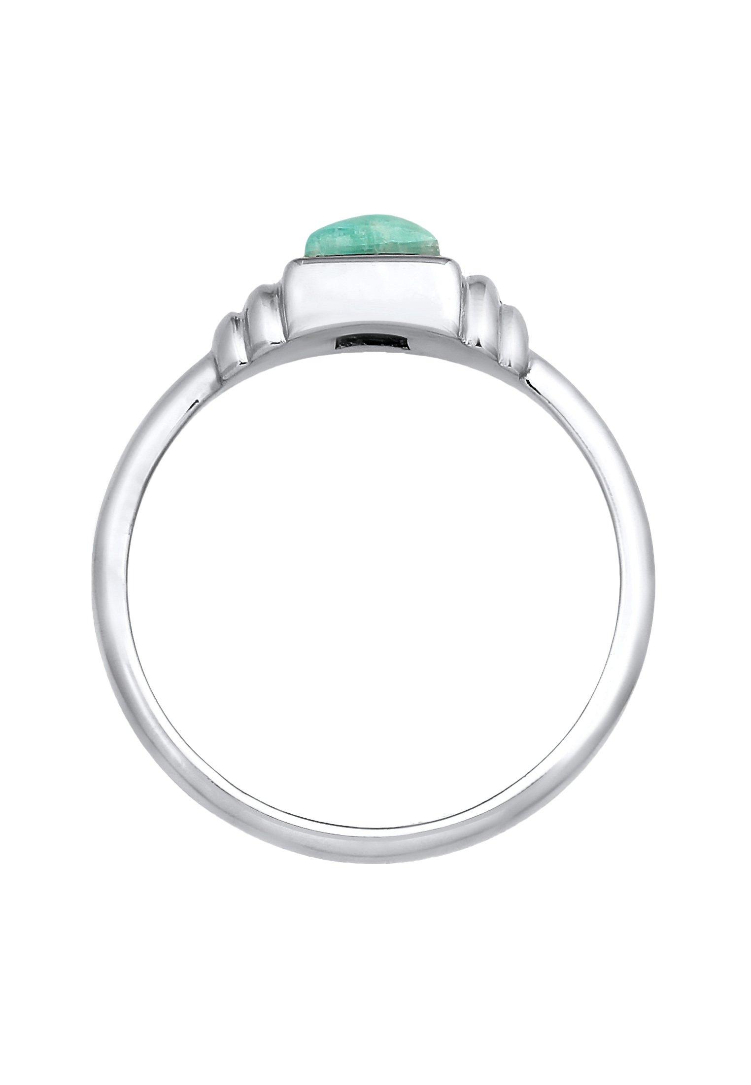 Elli  Bague Solitaire Vintage Avec Amazonite 