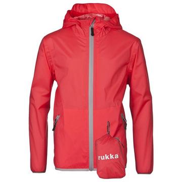 Kinder Regenjacke Shelter cayenne red