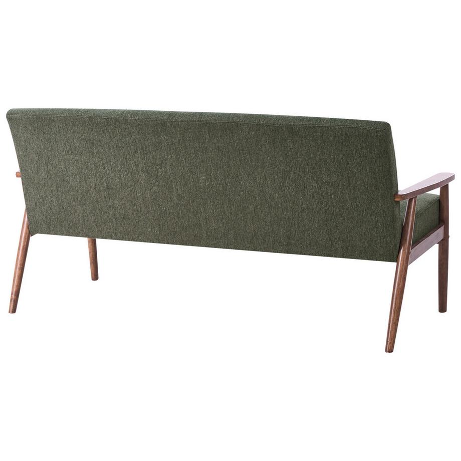 Beliani 3 Sitzer Sofa aus Stoff Retro ESRUM  