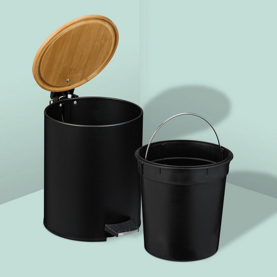 Northix Pattumiera a pedale con sacchetti, 5L  