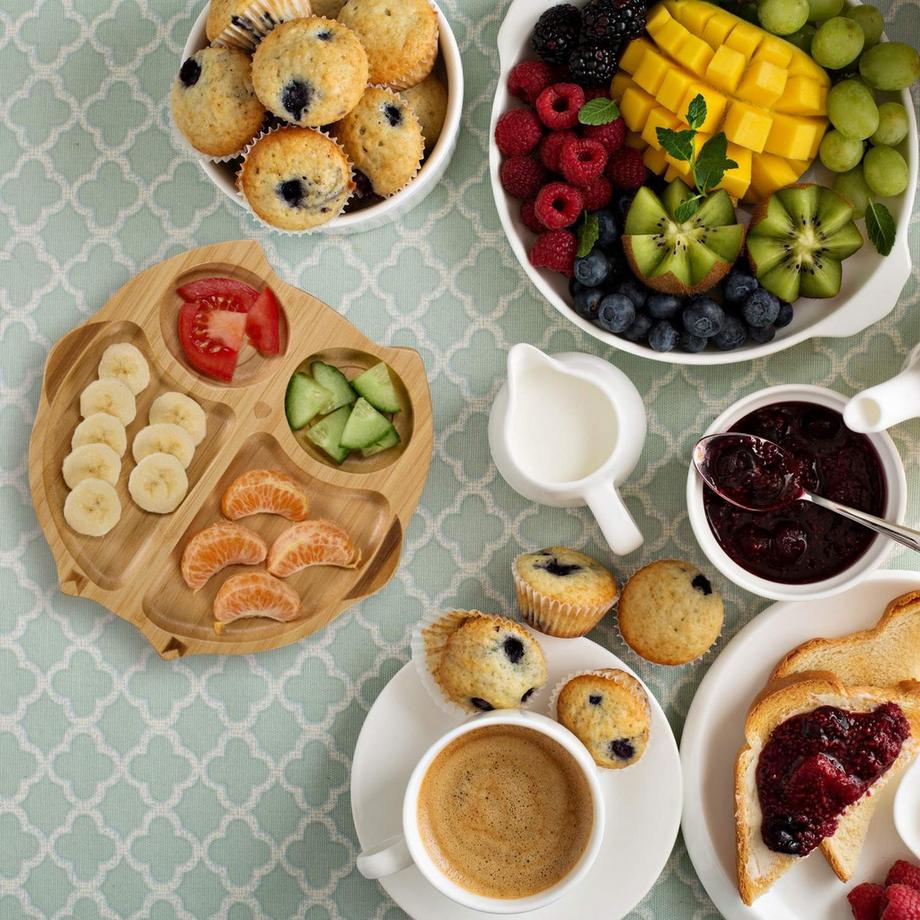 B2X Babyteller mit Saugnapf „Eule“  