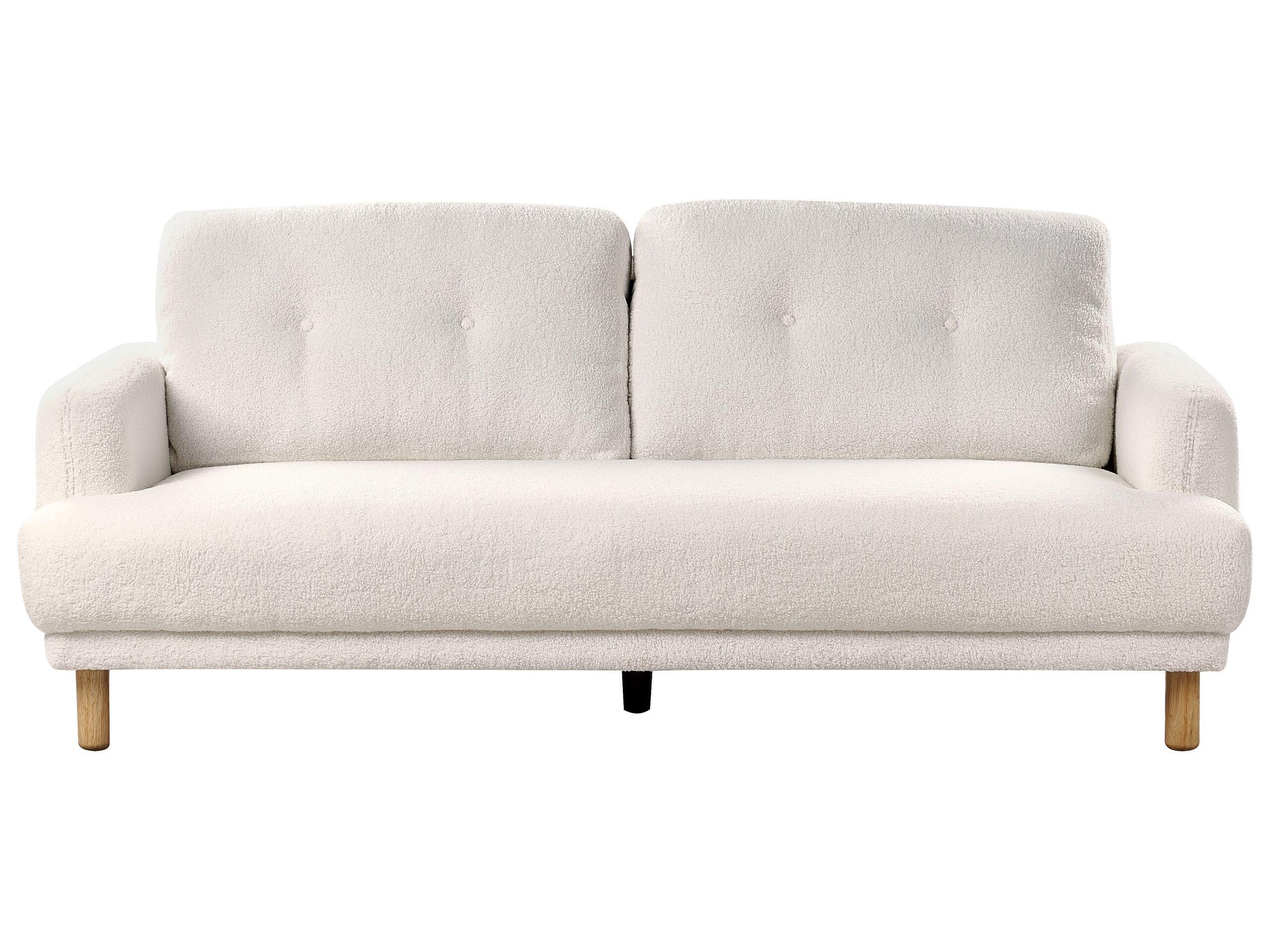 Beliani 3 Sitzer Sofa aus Bouclé Retro TUVE  