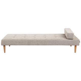 Beliani Chaise longue en Polyester Moderne NIORT  