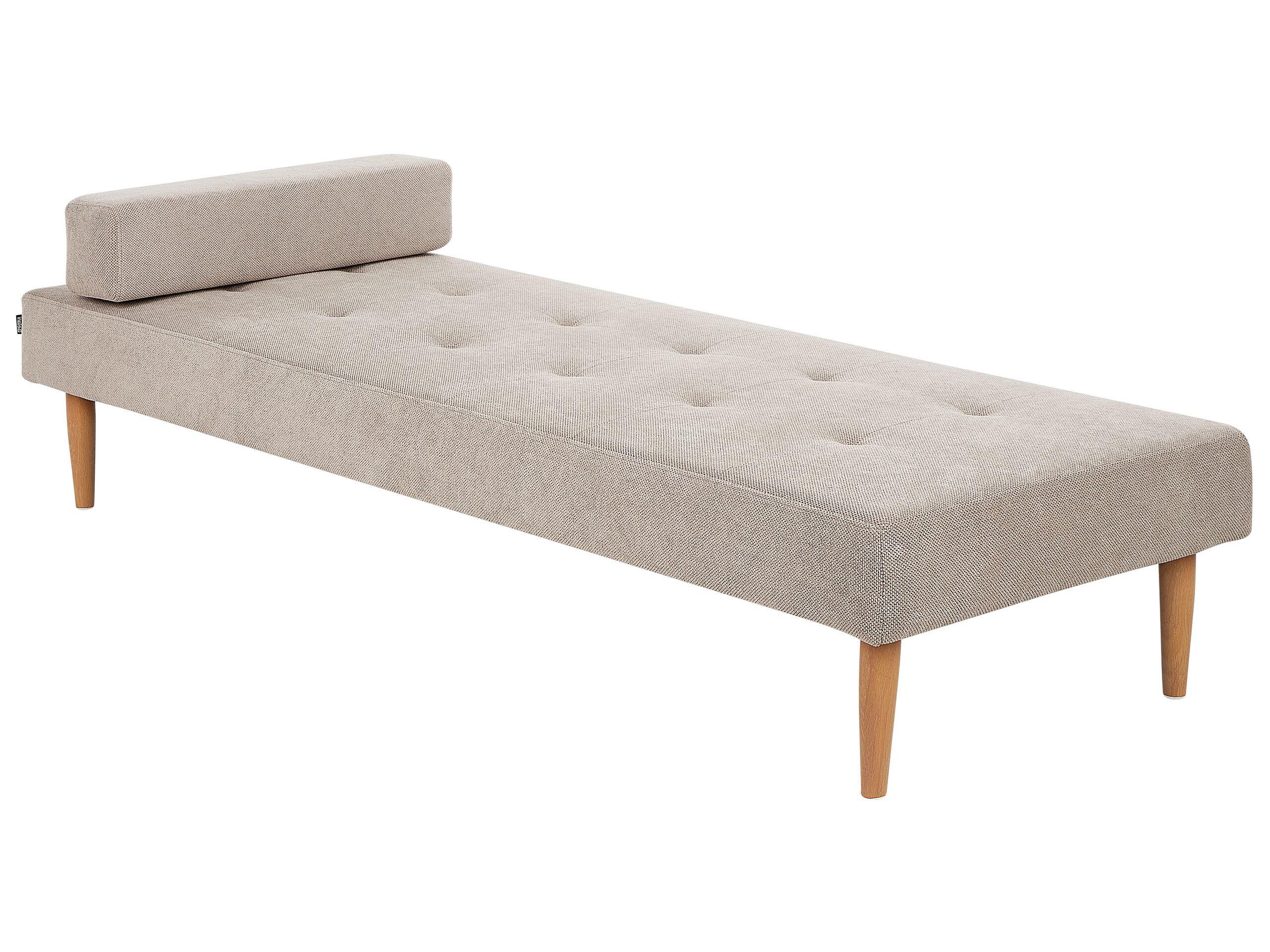 Beliani Chaise longue en Polyester Moderne NIORT  