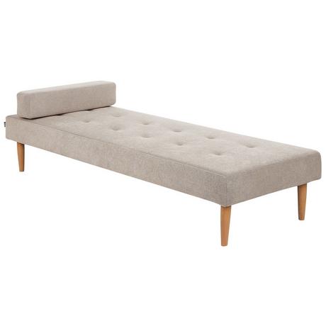 Beliani Chaise longue en Polyester Moderne NIORT  