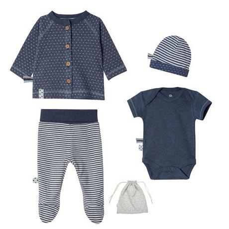OrganicEra  Neugeborene Kleidung Set aus bio Baumwolle, 4-teiliges Set 