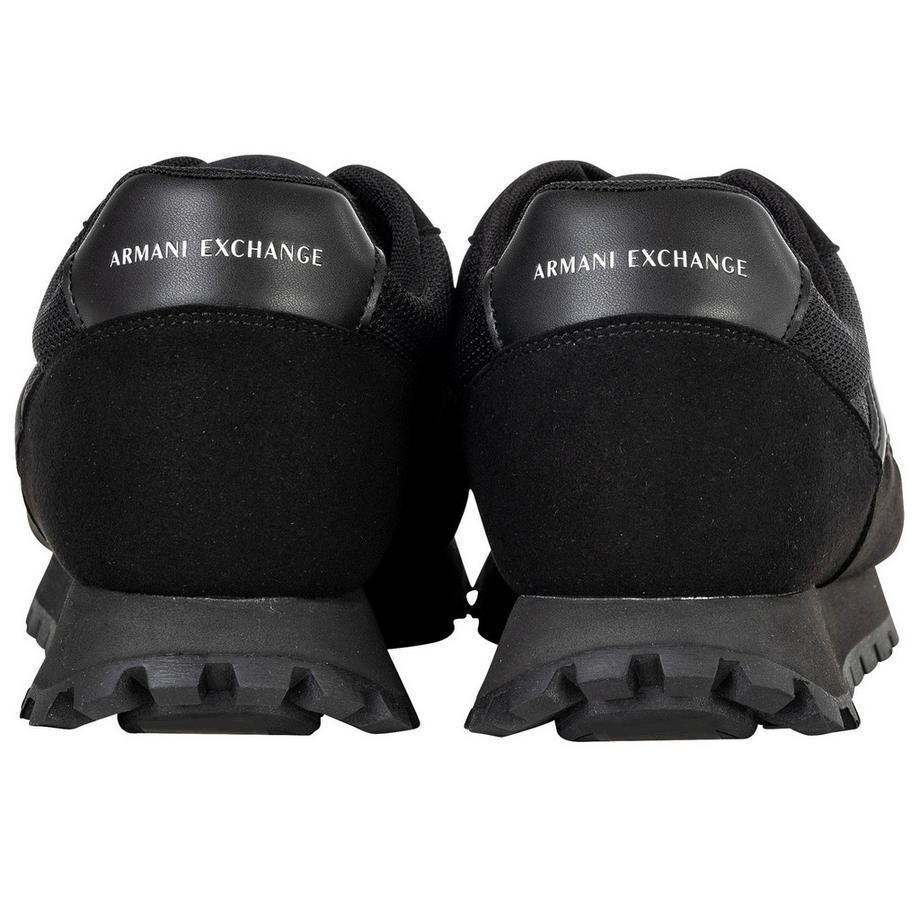 Armani Exchange Baskets Drop Microsuede et Mesh  