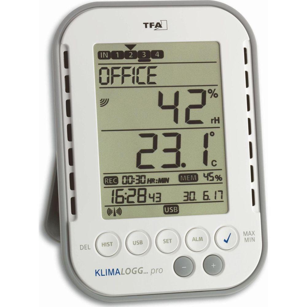 TFA Thermo-/Hygrometer Klima Logg Pro  