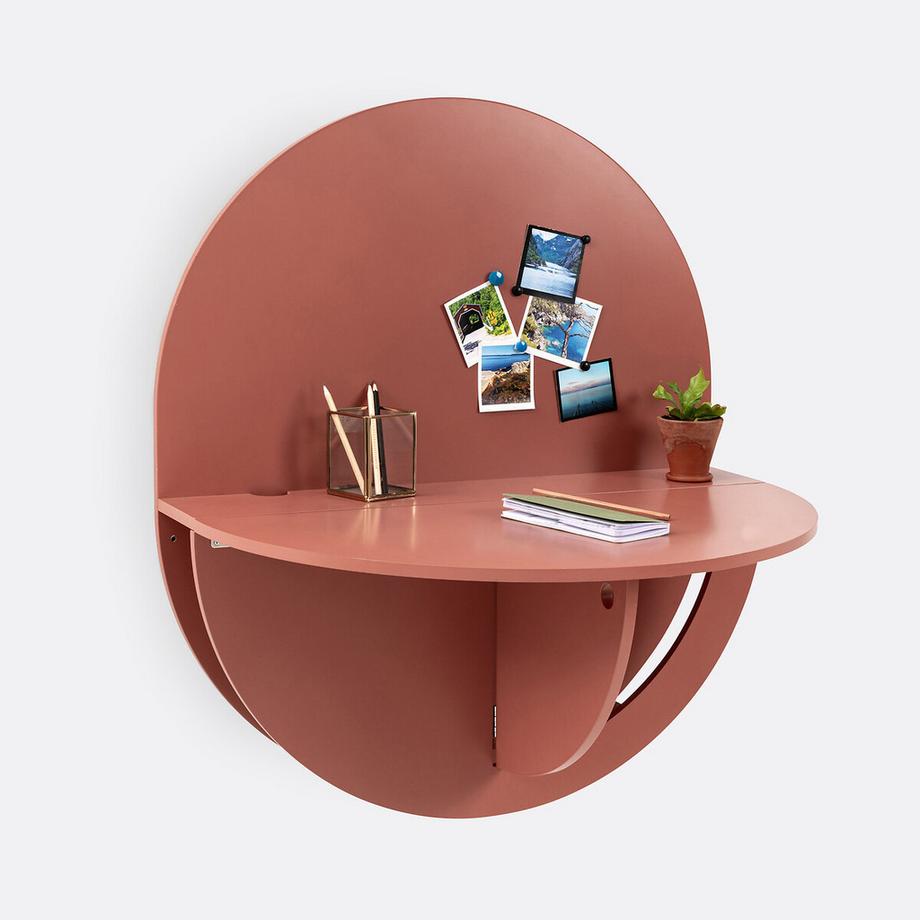 Bureau mural rabattable