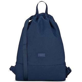 Only-bags.store Turnbeutel Dunkelblau - No 7 - Rucksack für Sport und Festival - Beutel Rucksack Klein mit  