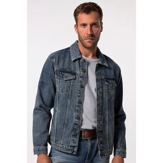JP1880 Jeansjacke mit Schulterabzeichen 4 Taschen  