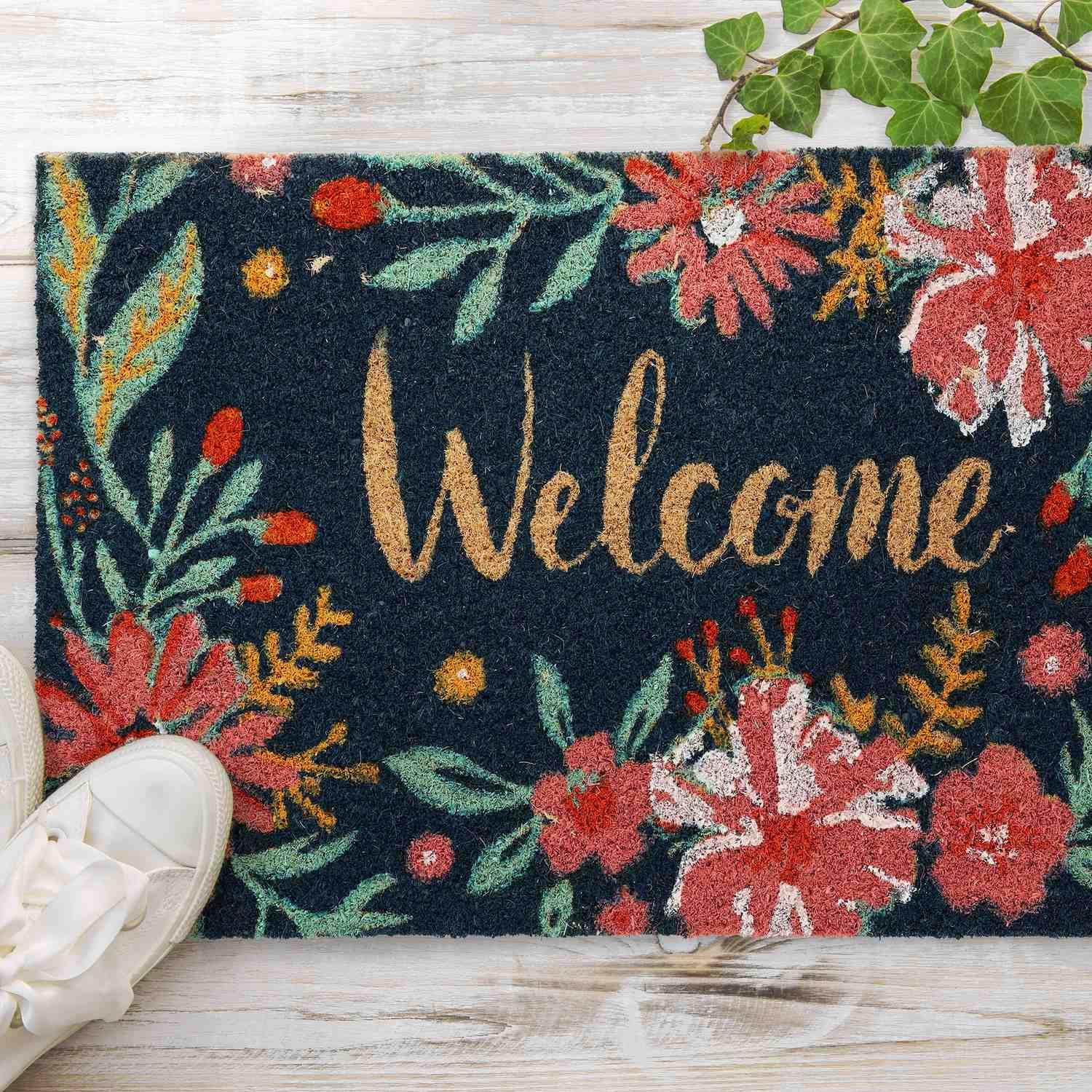 B2X Kokos-Fußmatte Willkommen  