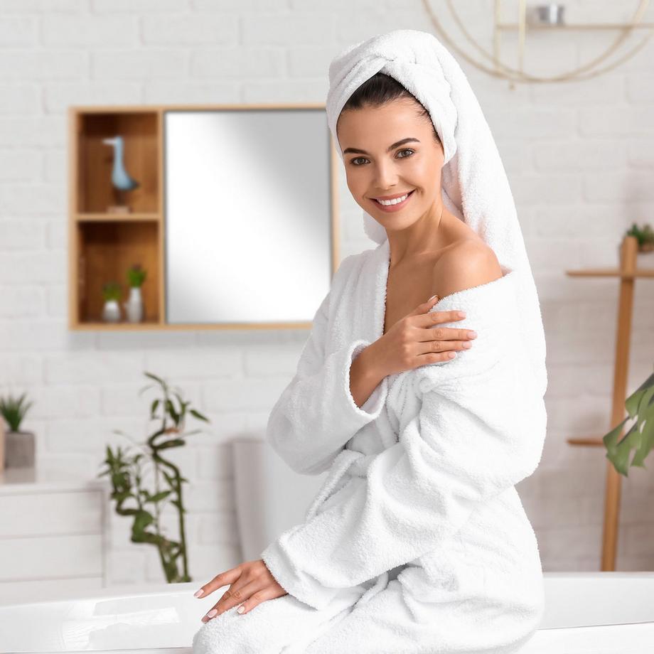 Northix Spiegelschrank mit Ablageflächen  