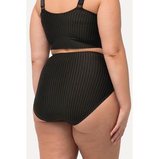 Ulla Popken  Maxi slip modellanti a vita alta con righe sottili 