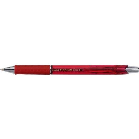 Pentel PENTEL Kugelschreiber Feel-it 1mm BX480-B rot  