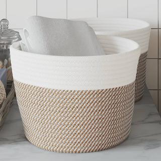 VidaXL Panier de rangement coton  