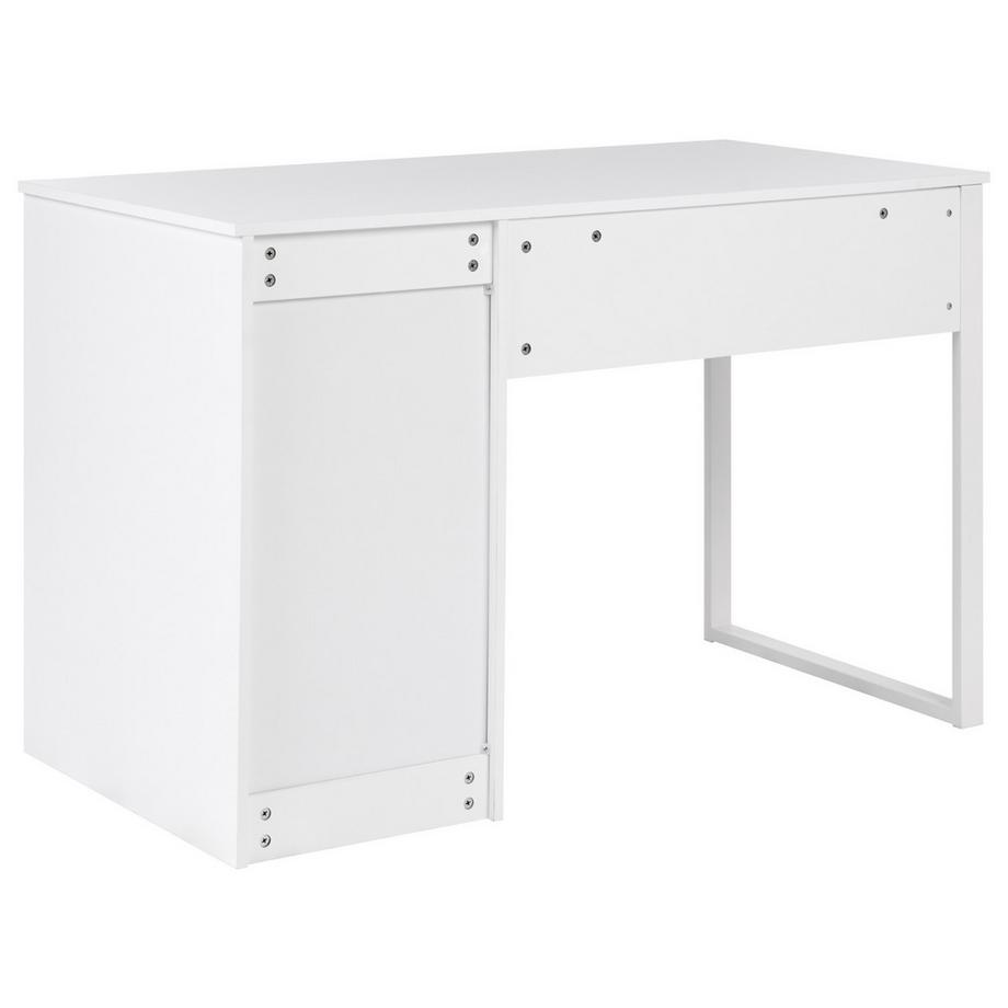 Beliani Table de bureau en Panneau de particules de bois  ZERLAY  