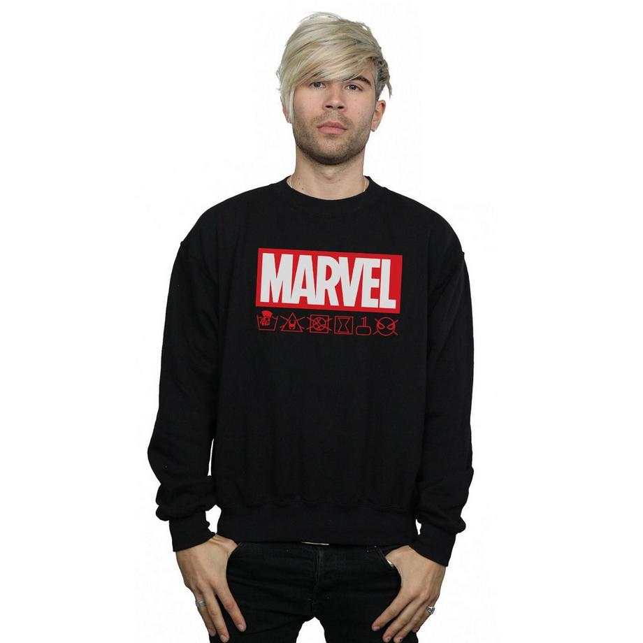 MARVEL Sweatshirt Wash Care  