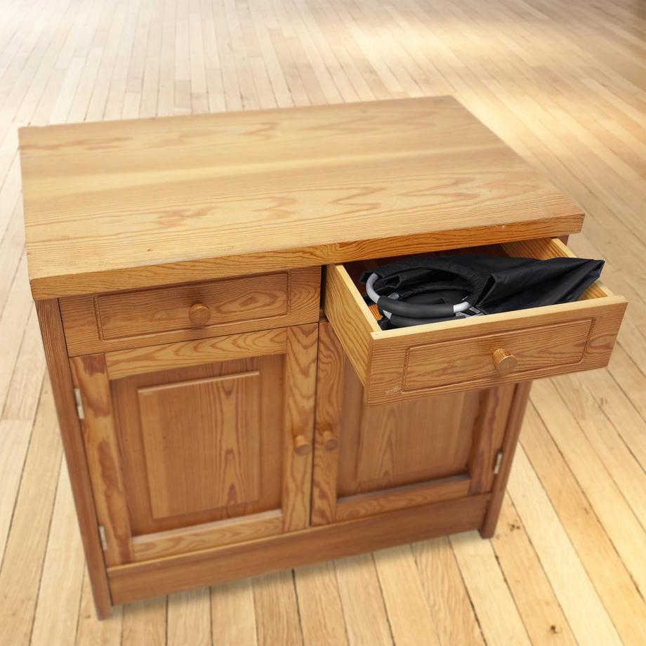 B2X Cesto portabiancheria pieghevole con manico  