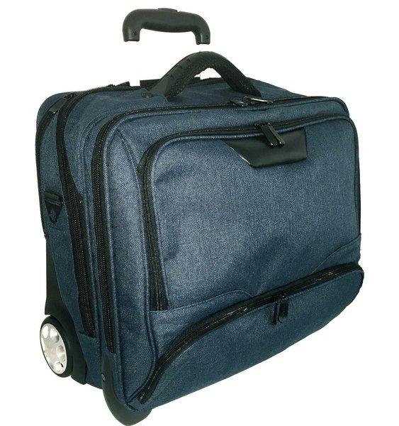 Dermata Lederwaren Business Trolley Office Case Tela 445 cm  