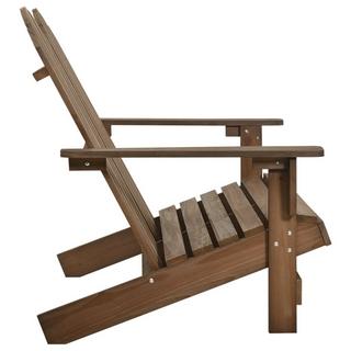 VidaXL Chaise de jardin bois  