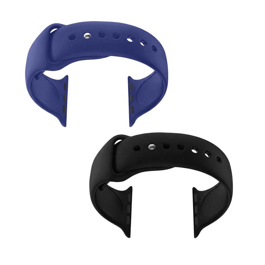 BigBen Connected  Pack de 2 Bracelets pour Apple Watch 38-40-41mm 