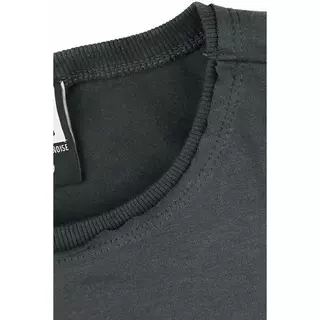 Amplified Tshirt LOGO DIAMANTE  Charcoal Black