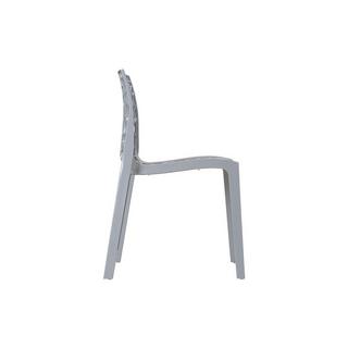 Vente-unique Lot de 2 chaises empilables DIADEME Polypropylène clair  