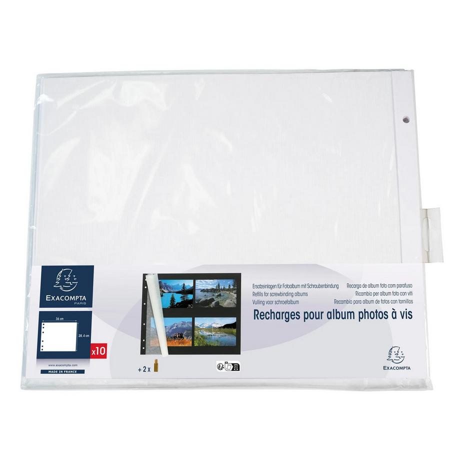 Exacompta Einlagen Fotoalbum 29x37 - x 3  