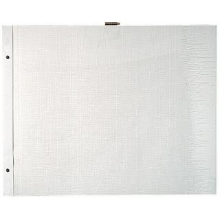 Exacompta Sachet de 10 Recharges pour album à vis pages blanches - 29x37 cm - x 3  