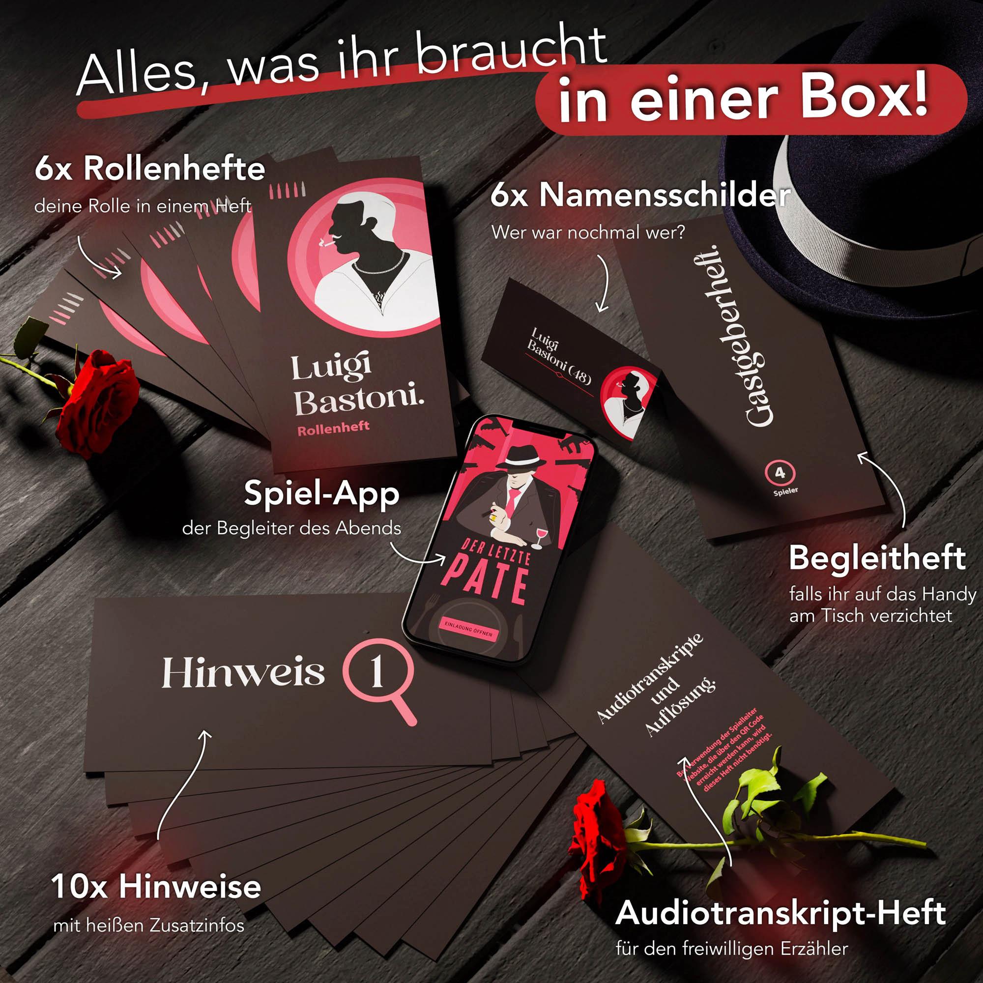 Crime Cases  Der letzte Pate - Krimidinner 