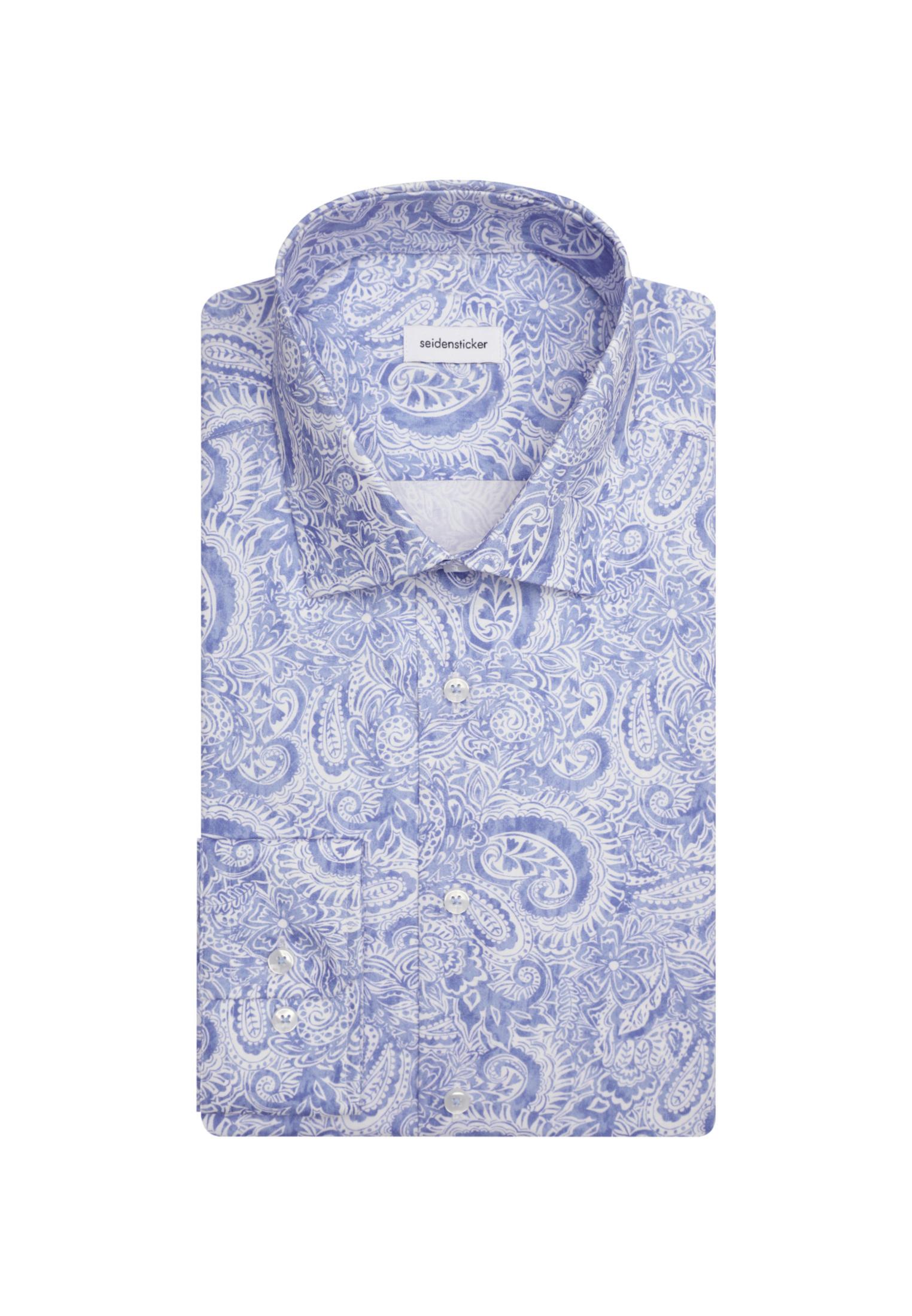 Seidensticker  Chemise Business Regular Fit Manche longue Paisley 