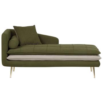 Chaise longue versione sinistra en Poliestere Glamour GONESSE