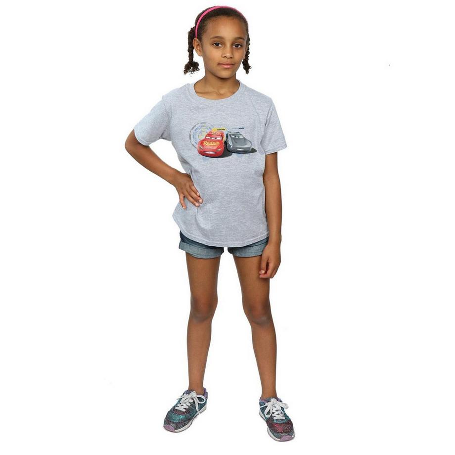 Disney  Cars Lightning Vs Storm TShirt 