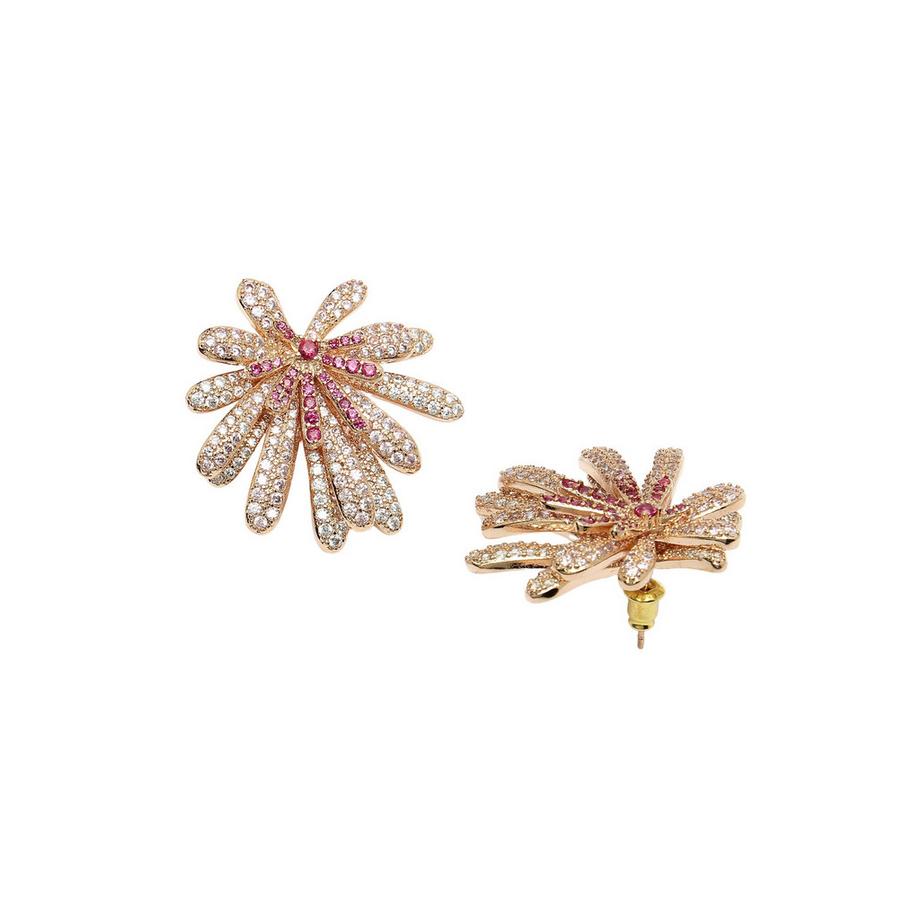 AVANT-GARDE PARIS  Collection Diva Studs marguerite en zirconia 