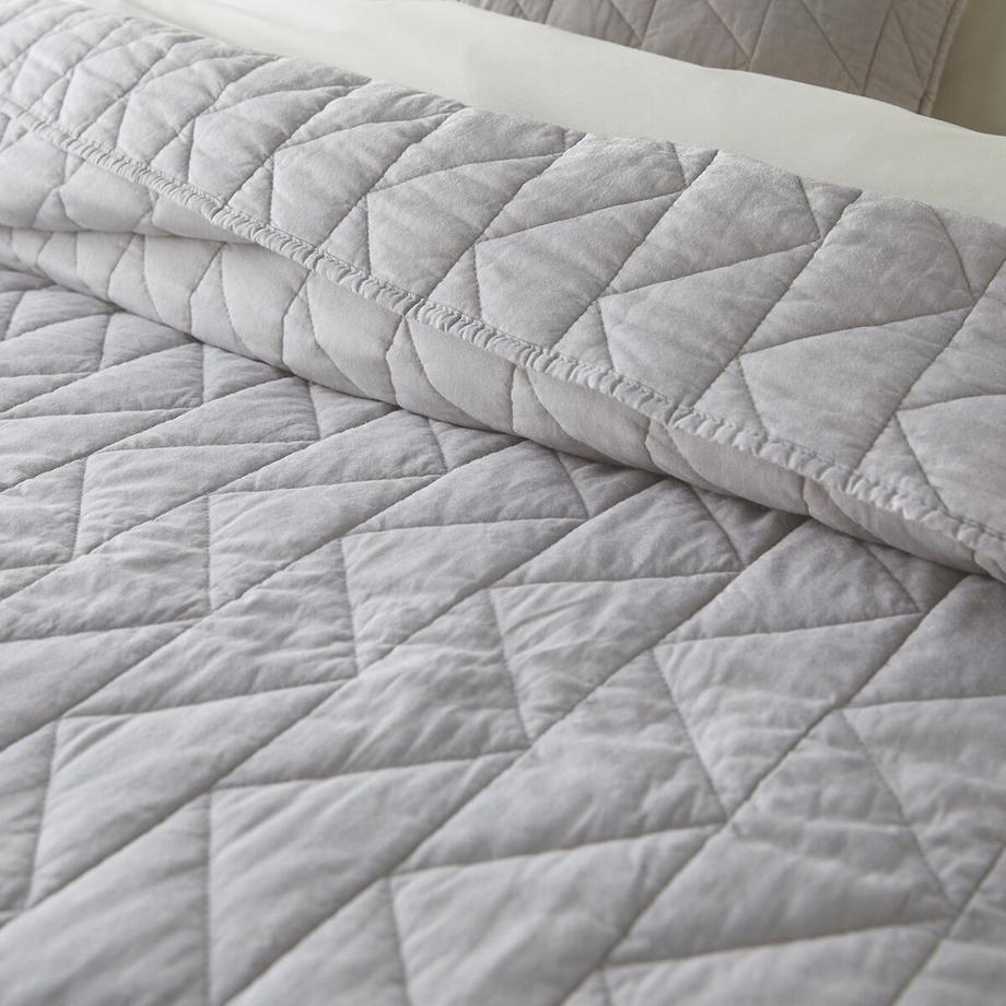 La Redoute Intérieurs Zig Zag Gesteppte Tagesdecke  